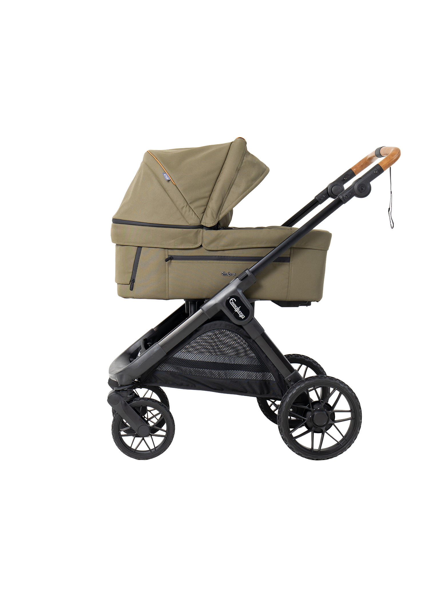 Emmaljunga Sento Max Flat+ - Outdoor Olive